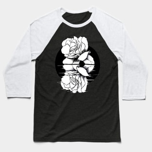 Flower Mirror Baseball T-Shirt